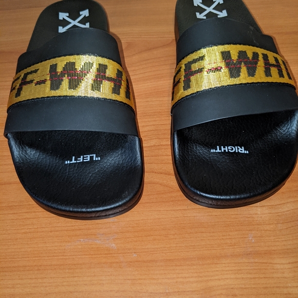 Off White Industrial Slides - Picture 7 of 7